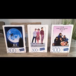 BLOCKBUSTER PUZZLES 80s Movie Classics Lot